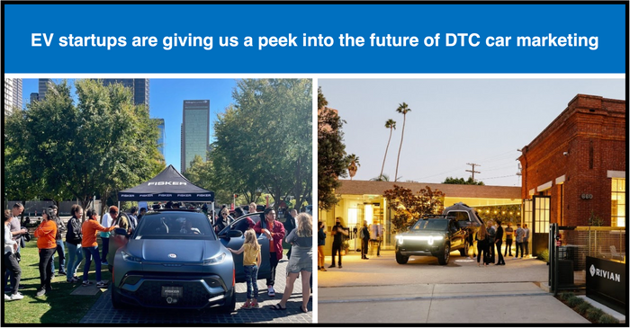 Ev startup brands are giving us a peek into the future of DTC car marketing