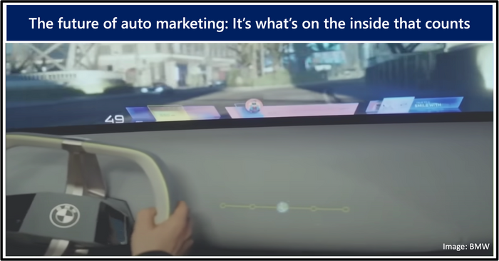 The future of automotive marketing: It's what's on the inside that counts