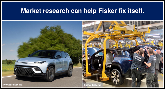 Market research can help Fisker fix itself.